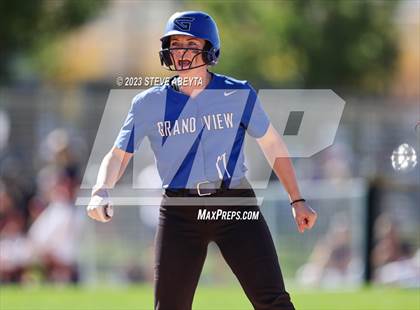 Thumbnail 3 in ThunderRidge vs. Grandview (CHSAA 5A First Round) photogallery.