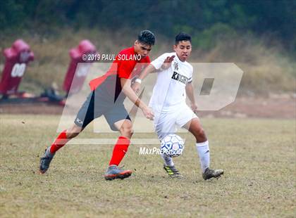 Thumbnail 3 in Holy Cross vs. Brooks Academy of Science & Engineering (Atonement Academy Tournament) photogallery.