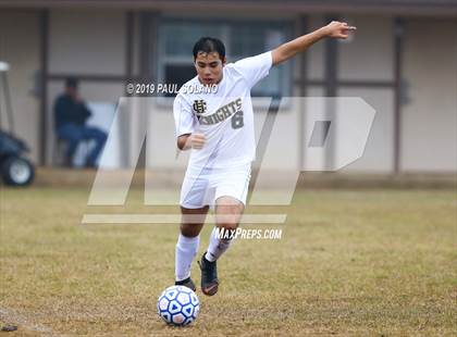 Thumbnail 2 in Holy Cross vs. Brooks Academy of Science & Engineering (Atonement Academy Tournament) photogallery.