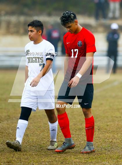 Thumbnail 1 in Holy Cross vs. Brooks Academy of Science & Engineering (Atonement Academy Tournament) photogallery.