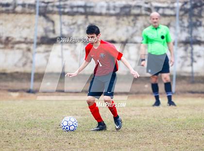 Thumbnail 1 in Holy Cross vs. Brooks Academy of Science & Engineering (Atonement Academy Tournament) photogallery.