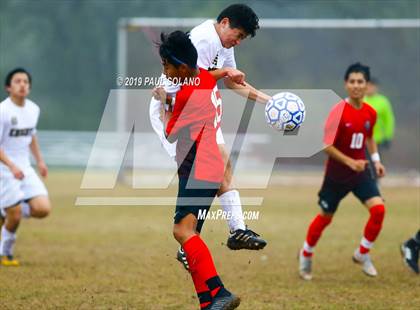 Thumbnail 2 in Holy Cross vs. Brooks Academy of Science & Engineering (Atonement Academy Tournament) photogallery.