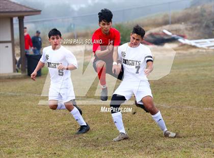 Thumbnail 3 in Holy Cross vs. Brooks Academy of Science & Engineering (Atonement Academy Tournament) photogallery.