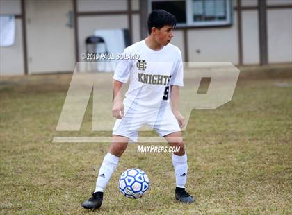 Thumbnail 3 in Holy Cross vs. Brooks Academy of Science & Engineering (Atonement Academy Tournament) photogallery.