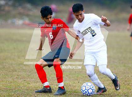 Thumbnail 2 in Holy Cross vs. Brooks Academy of Science & Engineering (Atonement Academy Tournament) photogallery.