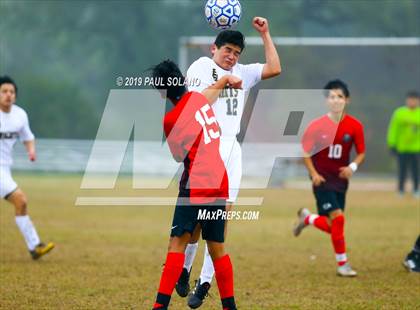 Thumbnail 1 in Holy Cross vs. Brooks Academy of Science & Engineering (Atonement Academy Tournament) photogallery.