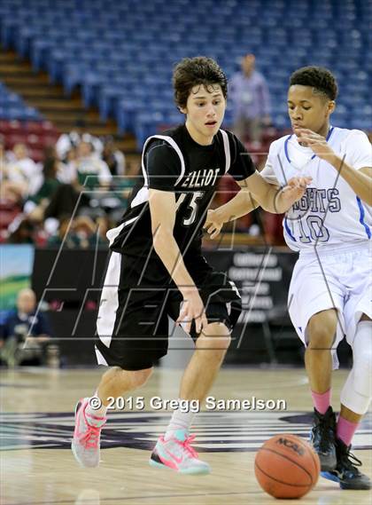 Thumbnail 1 in Elliot Christian vs Brookside Christian (CIF SJS D5 Final) photogallery.