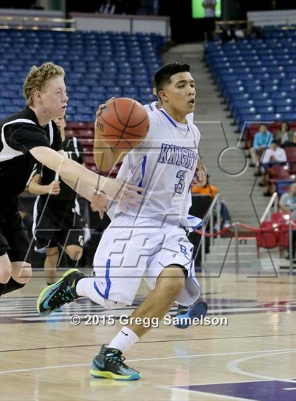 Thumbnail 2 in Elliot Christian vs Brookside Christian (CIF SJS D5 Final) photogallery.