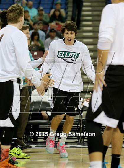 Thumbnail 1 in Elliot Christian vs Brookside Christian (CIF SJS D5 Final) photogallery.