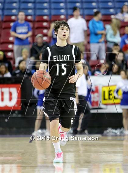 Thumbnail 3 in Elliot Christian vs Brookside Christian (CIF SJS D5 Final) photogallery.