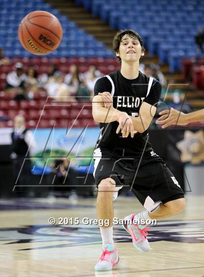 Thumbnail 1 in Elliot Christian vs Brookside Christian (CIF SJS D5 Final) photogallery.