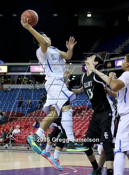 Thumbnail 2 in Elliot Christian vs Brookside Christian (CIF SJS D5 Final) photogallery.