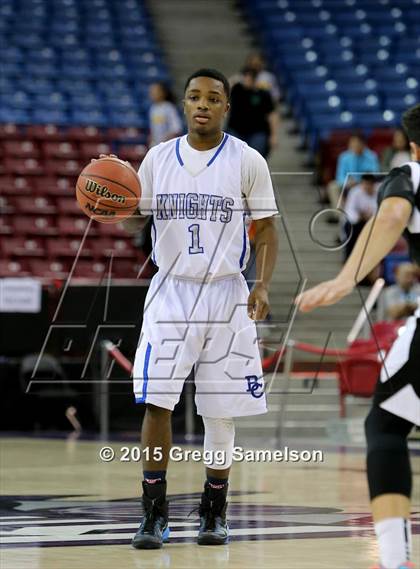 Thumbnail 3 in Elliot Christian vs Brookside Christian (CIF SJS D5 Final) photogallery.