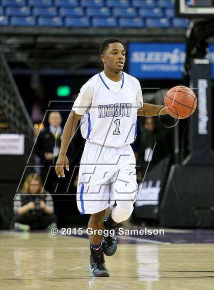 Thumbnail 3 in Elliot Christian vs Brookside Christian (CIF SJS D5 Final) photogallery.