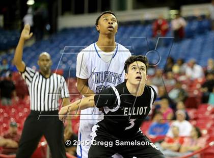 Thumbnail 2 in Elliot Christian vs Brookside Christian (CIF SJS D5 Final) photogallery.