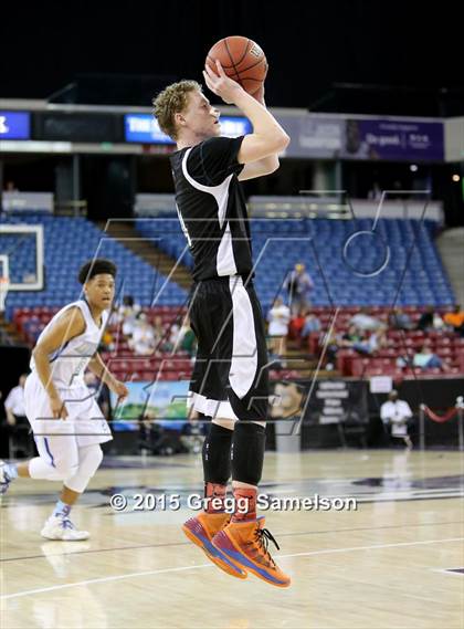 Thumbnail 3 in Elliot Christian vs Brookside Christian (CIF SJS D5 Final) photogallery.