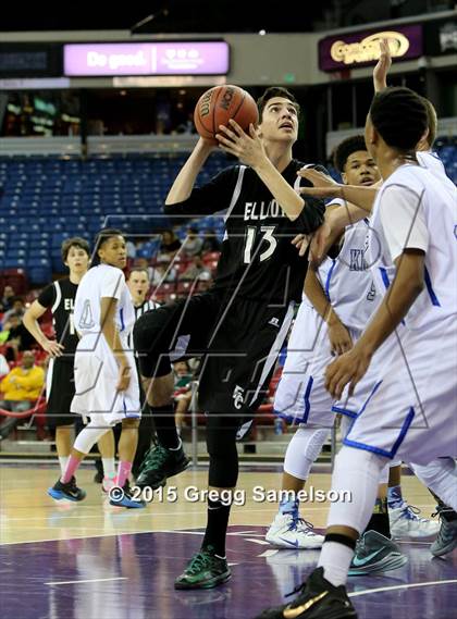 Thumbnail 1 in Elliot Christian vs Brookside Christian (CIF SJS D5 Final) photogallery.