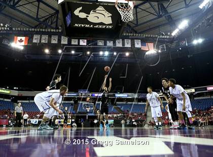 Thumbnail 3 in Elliot Christian vs Brookside Christian (CIF SJS D5 Final) photogallery.