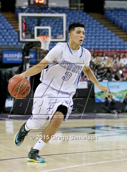 Thumbnail 1 in Elliot Christian vs Brookside Christian (CIF SJS D5 Final) photogallery.