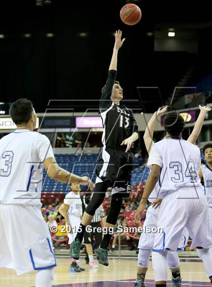 Thumbnail 3 in Elliot Christian vs Brookside Christian (CIF SJS D5 Final) photogallery.