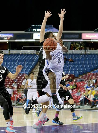 Thumbnail 1 in Elliot Christian vs Brookside Christian (CIF SJS D5 Final) photogallery.