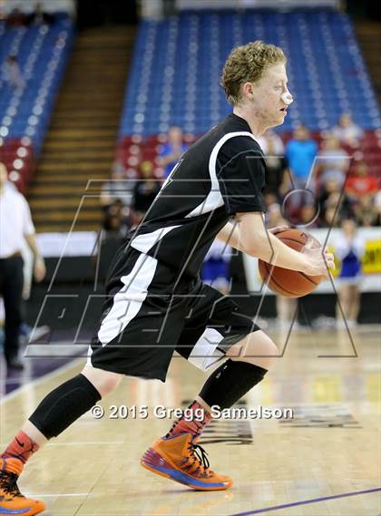 Thumbnail 3 in Elliot Christian vs Brookside Christian (CIF SJS D5 Final) photogallery.