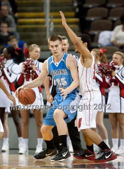 Thumbnail 2 in Holmes vs. Boone County (Regional Playoff) photogallery.