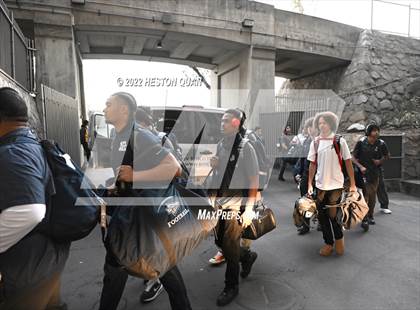 Thumbnail 1 in St. John Bosco vs. Mater Dei (Pre-Game) photogallery.