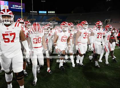 Thumbnail 3 in St. John Bosco vs. Mater Dei (Pre-Game) photogallery.