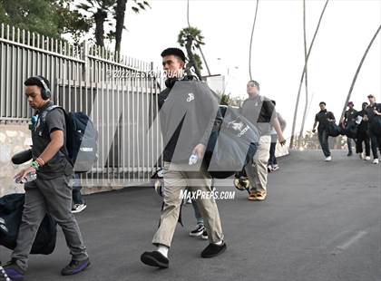 Thumbnail 1 in St. John Bosco vs. Mater Dei (Pre-Game) photogallery.
