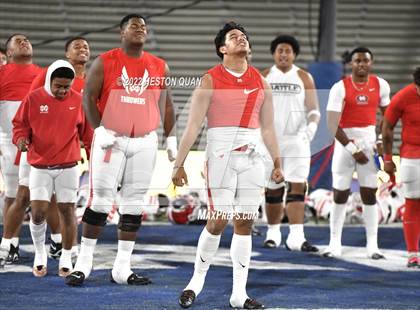 Thumbnail 2 in St. John Bosco vs. Mater Dei (Pre-Game) photogallery.