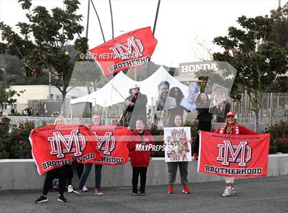 Thumbnail 2 in St. John Bosco vs. Mater Dei (Pre-Game) photogallery.