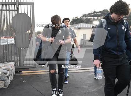 Thumbnail 3 in St. John Bosco vs. Mater Dei (Pre-Game) photogallery.