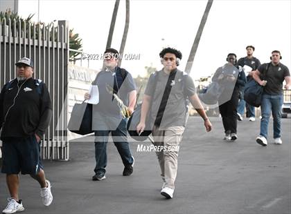 Thumbnail 1 in St. John Bosco vs. Mater Dei (Pre-Game) photogallery.