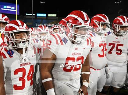 Thumbnail 2 in St. John Bosco vs. Mater Dei (Pre-Game) photogallery.
