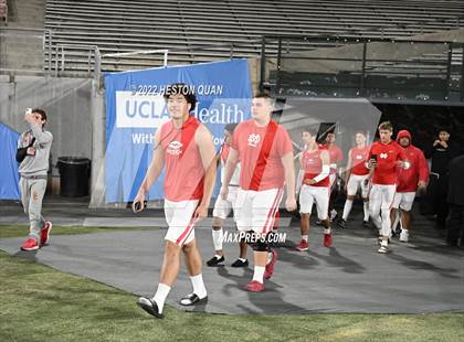 Thumbnail 3 in St. John Bosco vs. Mater Dei (Pre-Game) photogallery.