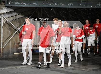 Thumbnail 1 in St. John Bosco vs. Mater Dei (Pre-Game) photogallery.