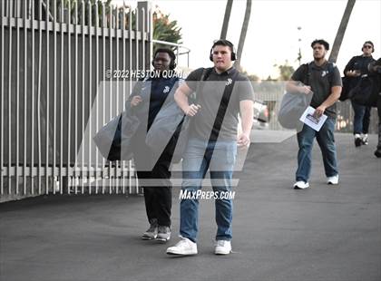 Thumbnail 3 in St. John Bosco vs. Mater Dei (Pre-Game) photogallery.