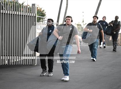 Thumbnail 2 in St. John Bosco vs. Mater Dei (Pre-Game) photogallery.