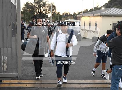 Thumbnail 2 in St. John Bosco vs. Mater Dei (Pre-Game) photogallery.