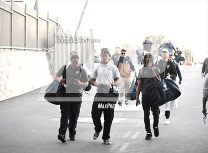 Thumbnail 3 in St. John Bosco vs. Mater Dei (Pre-Game) photogallery.