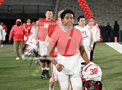 Thumbnail 3 in St. John Bosco vs. Mater Dei (Pre-Game) photogallery.