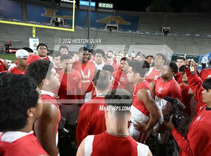 Thumbnail 1 in St. John Bosco vs. Mater Dei (Pre-Game) photogallery.