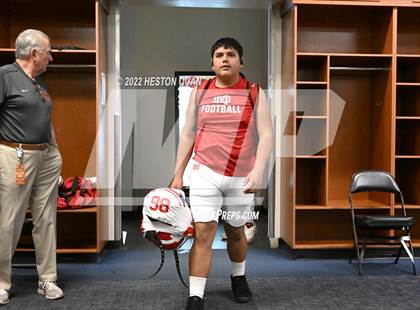Thumbnail 2 in St. John Bosco vs. Mater Dei (Pre-Game) photogallery.