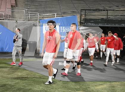 Thumbnail 1 in St. John Bosco vs. Mater Dei (Pre-Game) photogallery.
