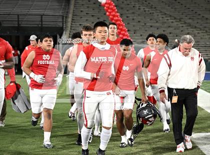 Thumbnail 2 in St. John Bosco vs. Mater Dei (Pre-Game) photogallery.