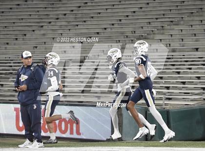 Thumbnail 3 in St. John Bosco vs. Mater Dei (Pre-Game) photogallery.