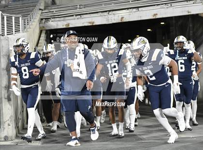 Thumbnail 2 in St. John Bosco vs. Mater Dei (Pre-Game) photogallery.