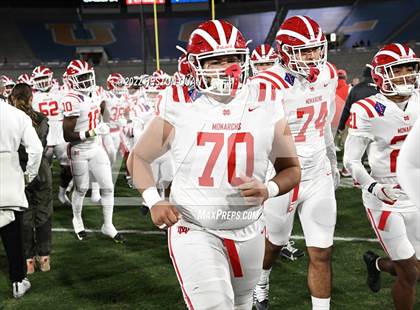 Thumbnail 2 in St. John Bosco vs. Mater Dei (Pre-Game) photogallery.