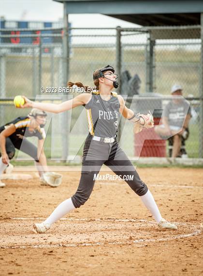 Thumbnail 3 in Pius X vs Skutt Catholic (LSE Softball Invite) photogallery.